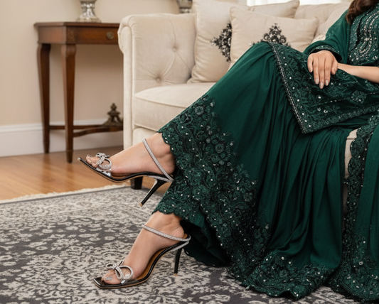 Trancy Pencil Heel - Black